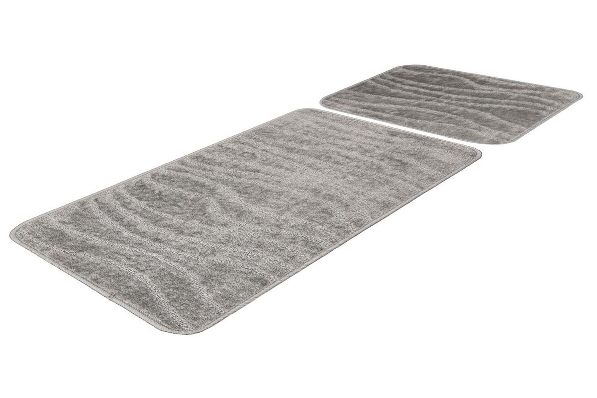 SADA KÚPEĽŇOVÝCH PREDLOŽIEK LAGOON 225 SILBER  2ER-SET - Basics (50/80cm) - Kayoom