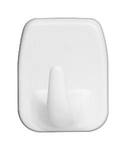 Öntapadós Akasztó 4407010100 - fehér, Konventionell, műanyag (4/5/2,5cm) - Wenko