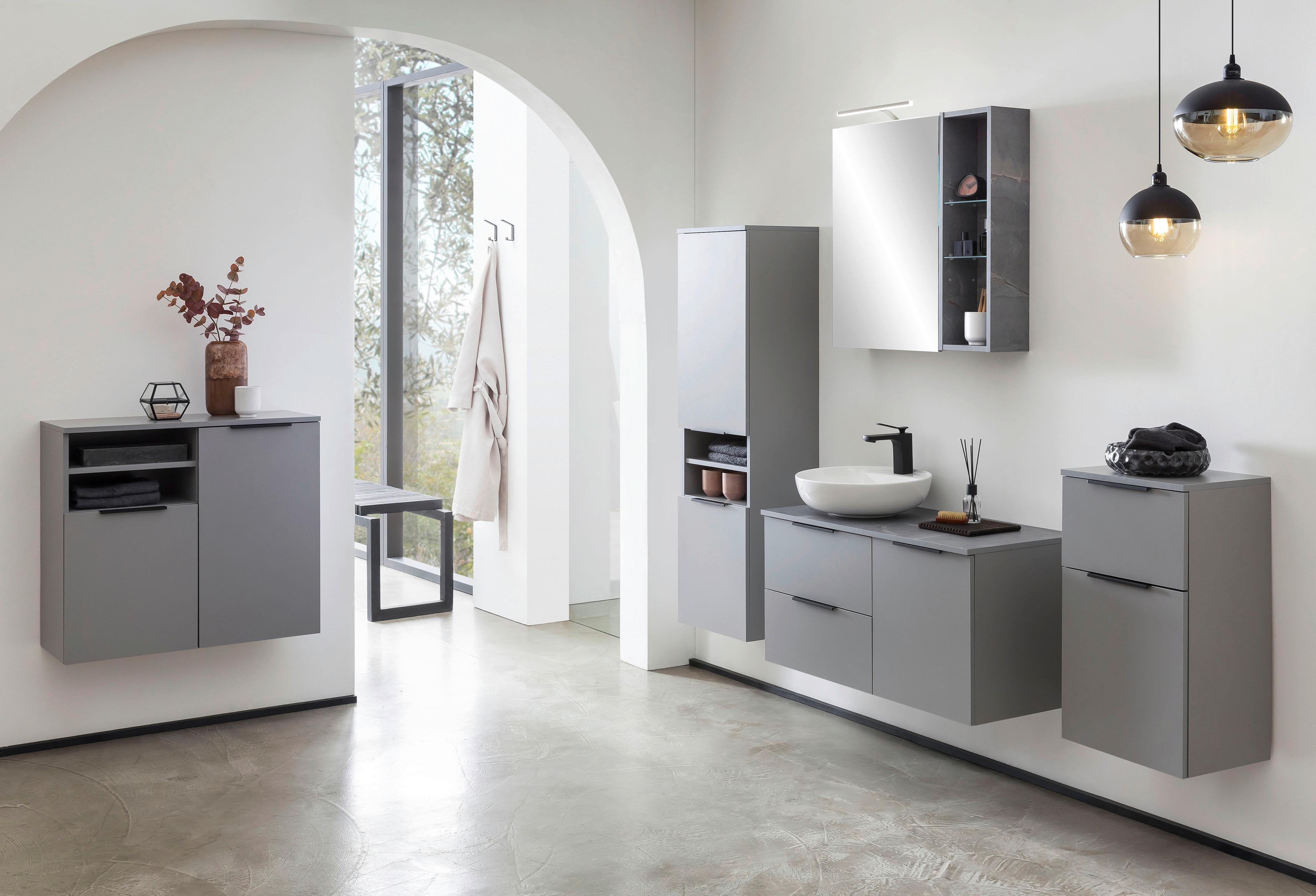 Unterschrank Alessio Bxh 40,3/70 Cm Grau - Platinfarben/Grau, MODERN, Holzwerkstoff (40,3/70/32cm) - MID.YOU
