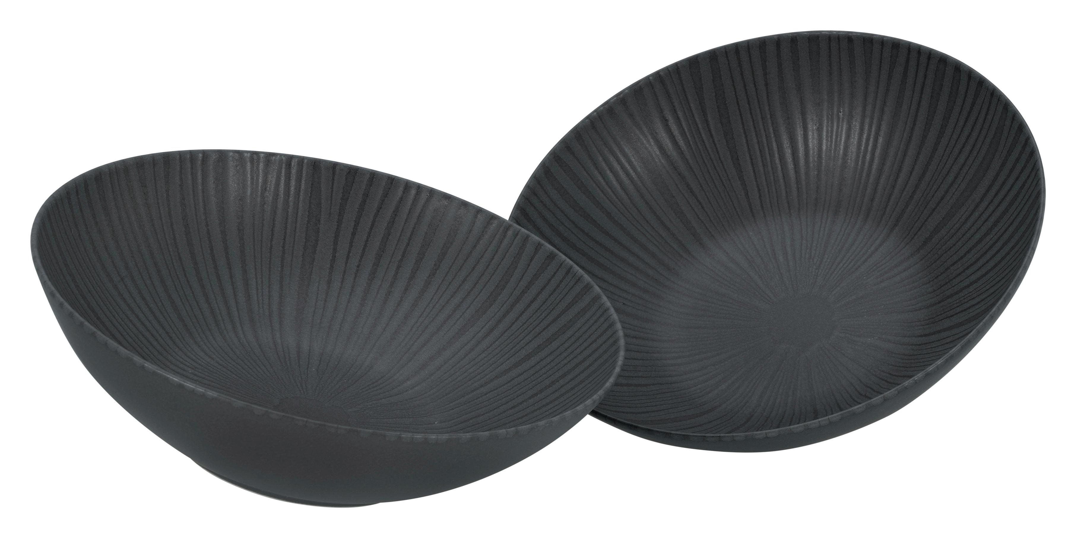 Schüsselset 33045 - Schwarz, Basics, Keramik (26,5/28/15cm) - Creatable
