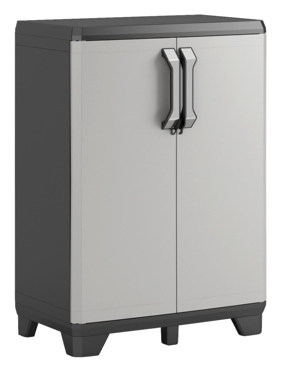 Kleiner Aufbewahrungsschrank aus Kunststoff