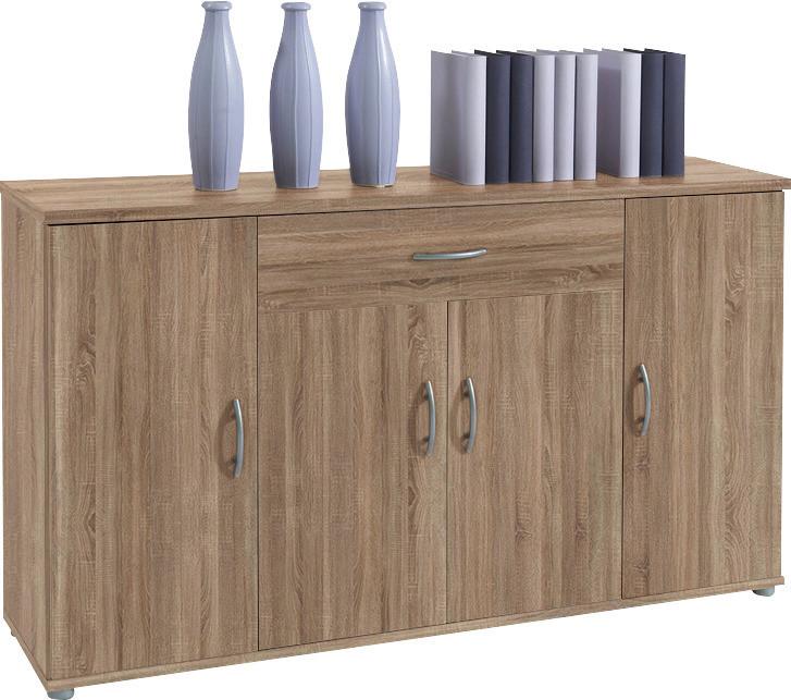 Komód Lilly 117/70cm - tölgyfa, Konventionell, faalapú anyag (118/70/30cm) - Carryhome