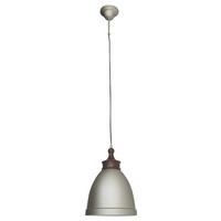 Hängeleuchte Näve H: 36,5 cm 1-Flammig - Silberfarben, LIFESTYLE, Metall (25/36,5cm) - Näve