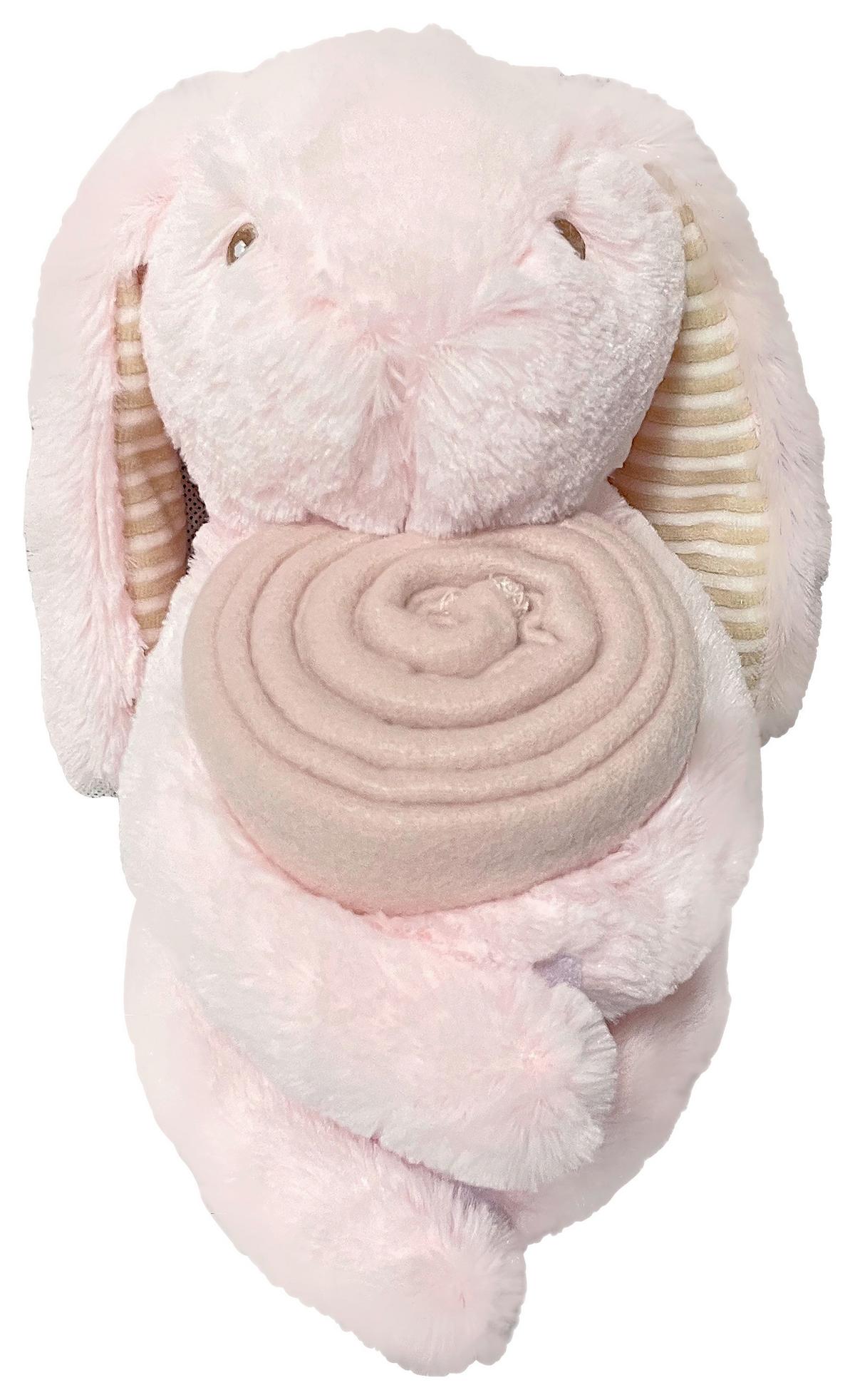 Plüssállatfigura Lara - rózsaszín, Konventionell, textil - Ondega