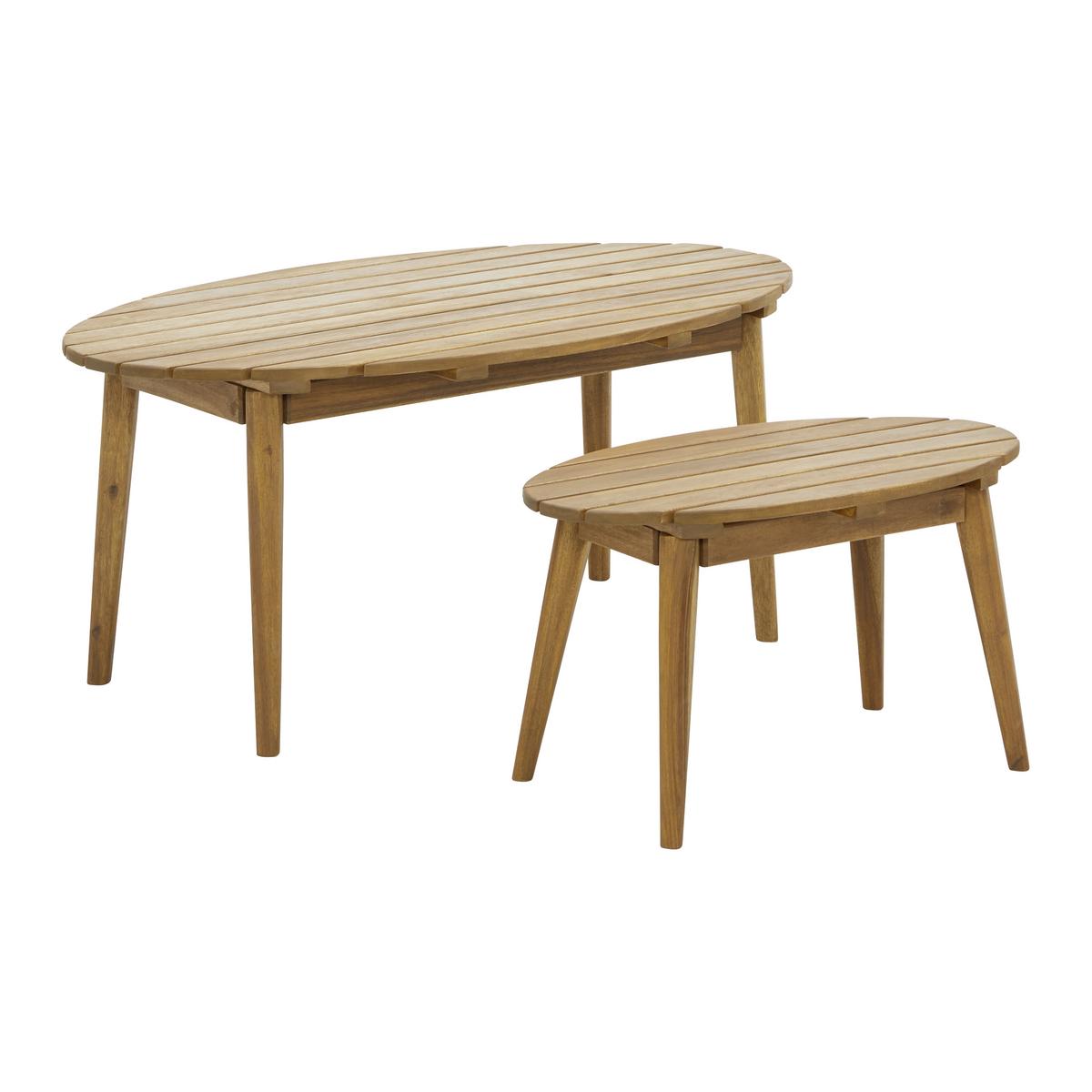 TERASOVÁ SEDACÍ SOUPRAVA BRÜSSEL - šedá/přírodní barvy, Moderní, dřevo/textil - Zandiara