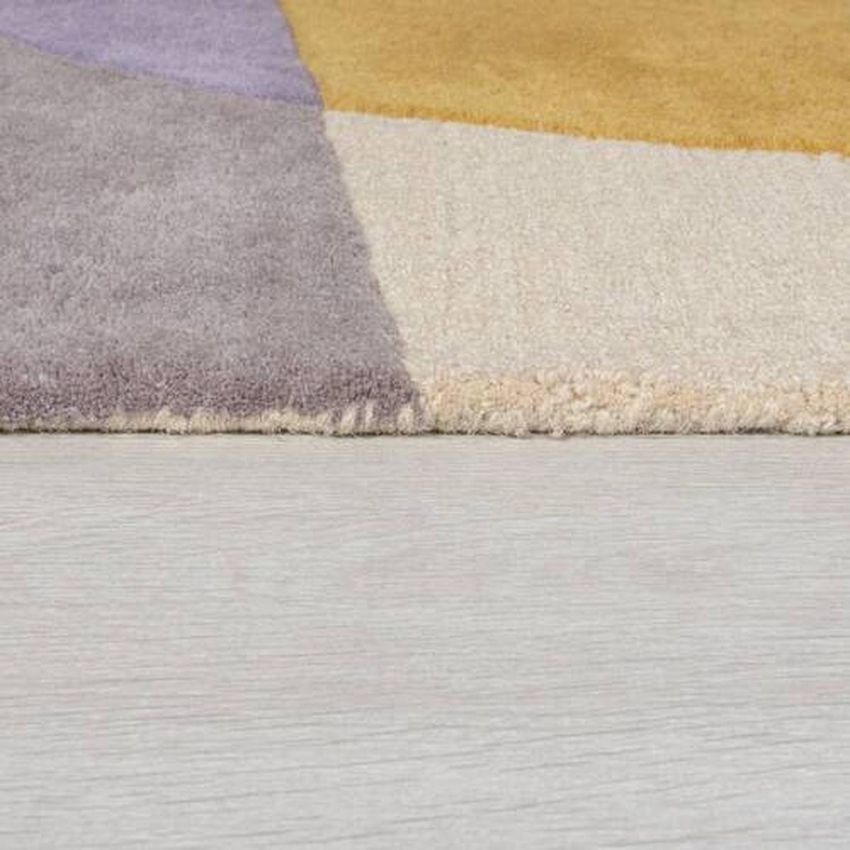 Wollteppich Wollteppich Multicolor B:170cm - Multicolor, Basics, Textil (170/120cm)