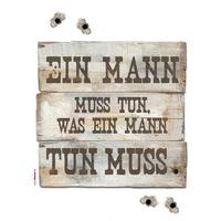 DEKOSTICKER 17800H - Beige/Braun, LIFESTYLE, Kunststoff (50/70cm)