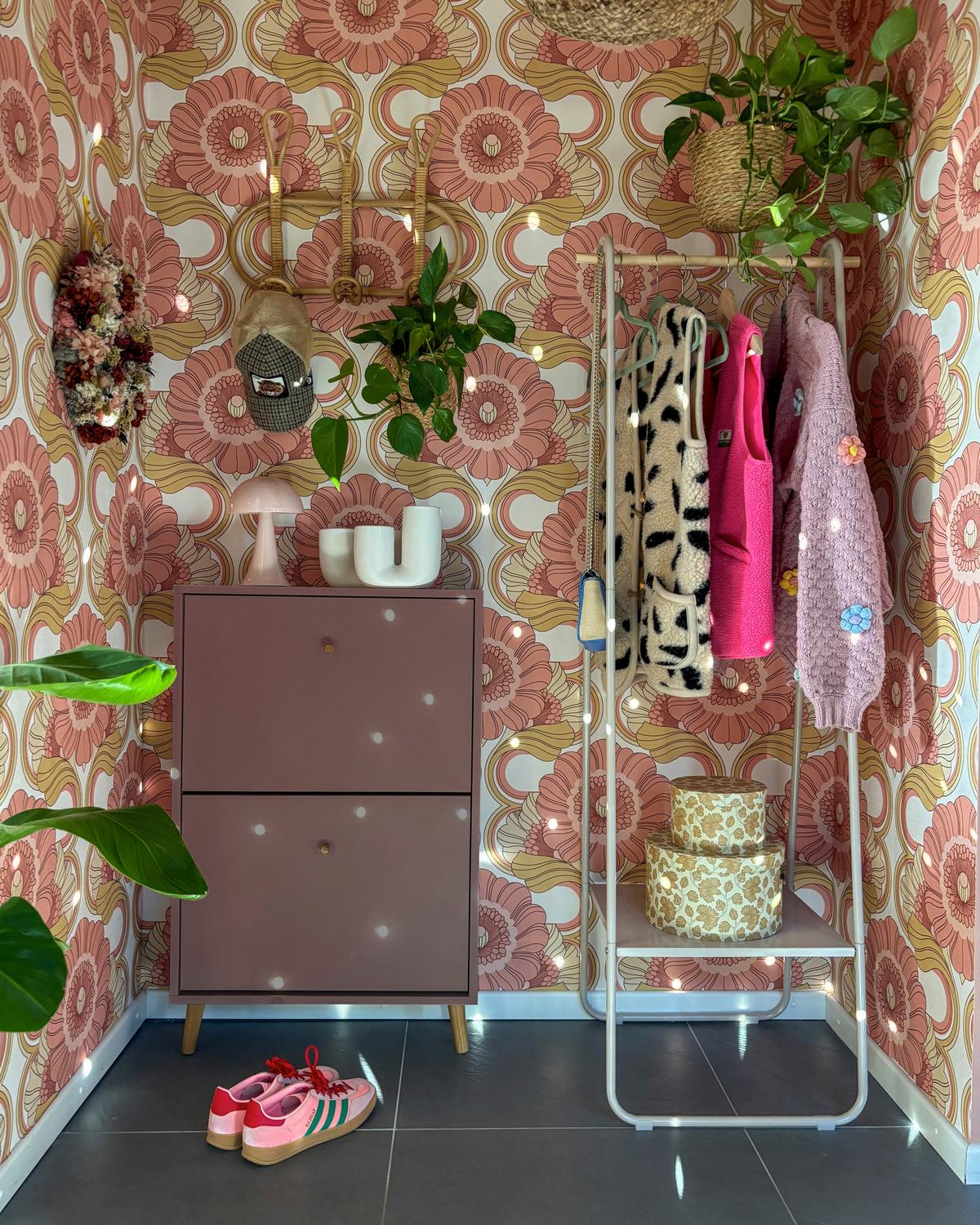 Schuhkipper Bjarne Mauve B: 59,8 Cm - Mauve, Design, Holzwerkstoff (59,8/92,2/19,55cm) - MID.YOU