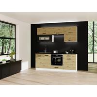 Konyhablokk Sabine 200 - Artisan tölgy, Modern, faalapú anyag (200cm) - Best Price