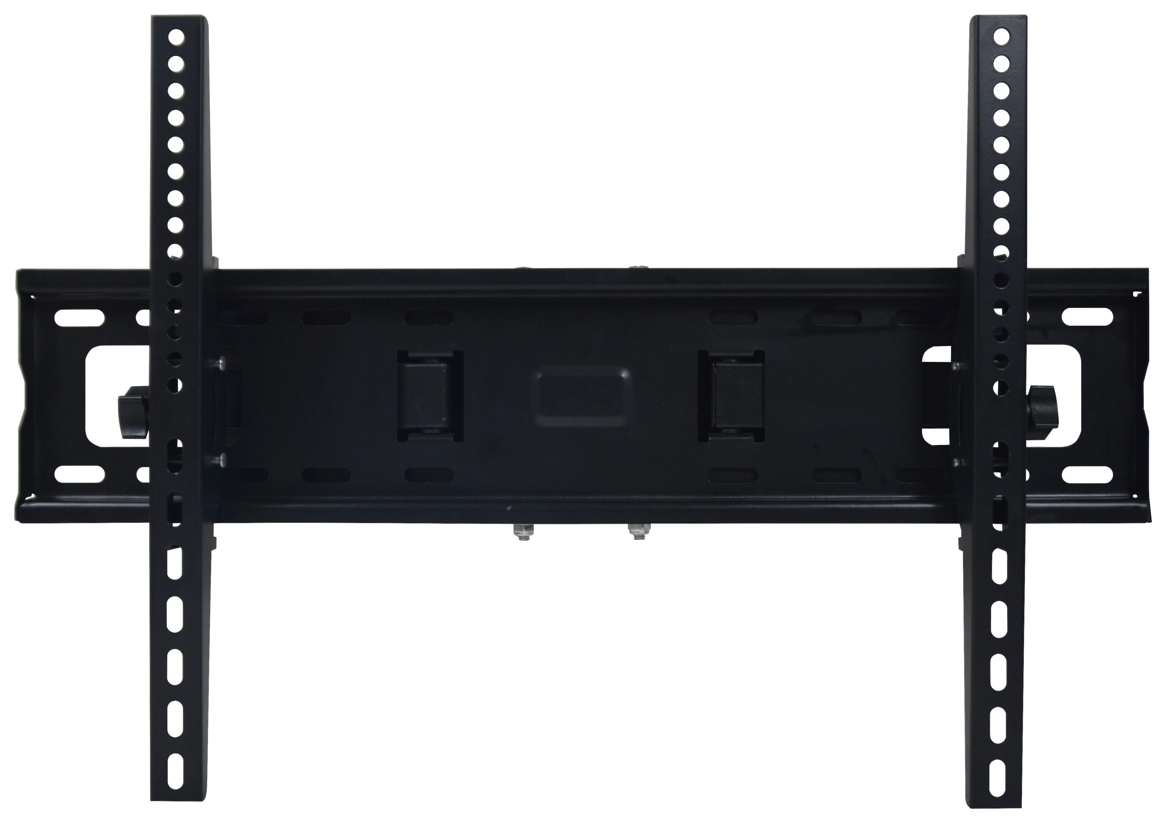 Tv-tartó Neapel - fekete, Modern, fém (66,5/40/44,5cm)