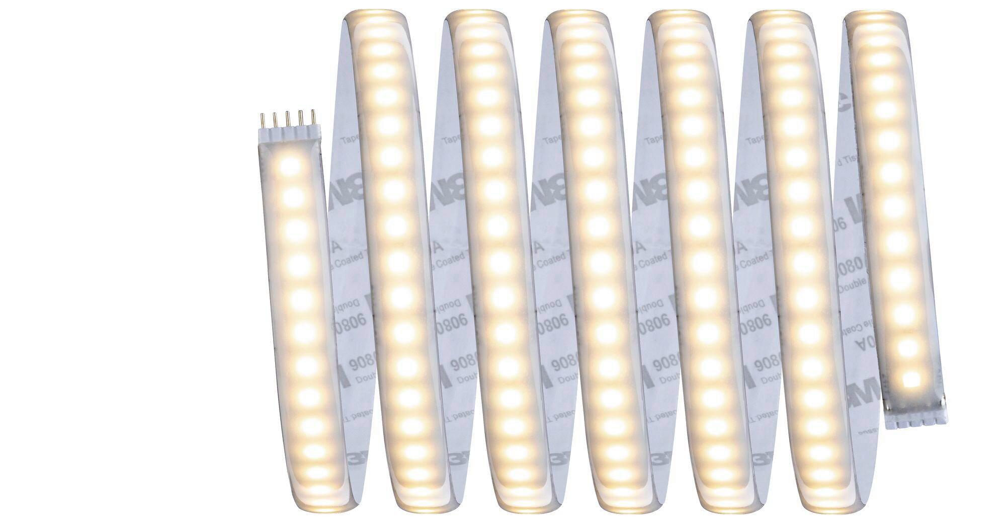 Led-streifen L: 2,5 M Dimmbar - Silberfarben, Basics, Kunststoff (250cm) - Paulmann