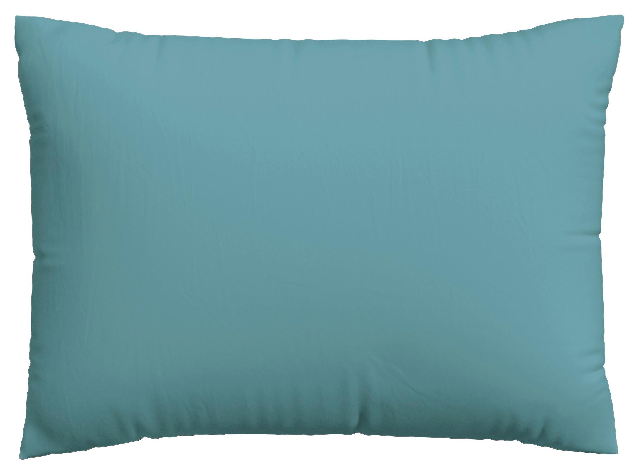 Kopfpolsterbezug Woven Satin - Pastellblau, Basics, Textil (70/90cm) - Schlafgut