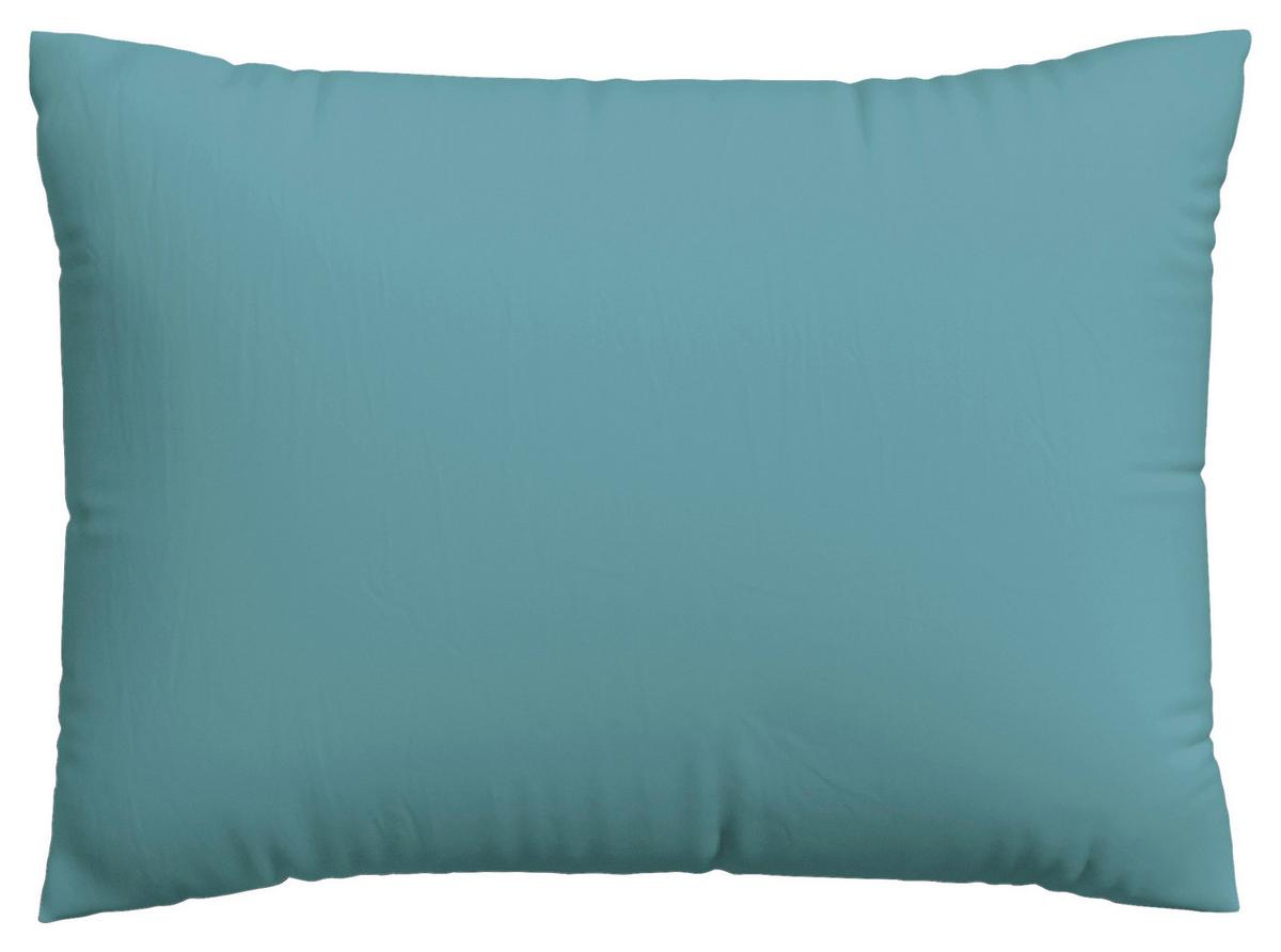 Kopfpolsterbezug Woven Satin - Pastellblau, Basics, Textil (70/90cm) - Schlafgut