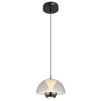 Led-hängeleuchte 16022 - Schwarz, Design, Kunststoff/Metall (23/120cm) - Globo