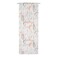 Készfüggöny Bea - barna/fehér, Modern, textil (135/245cm) - Luca Bessoni