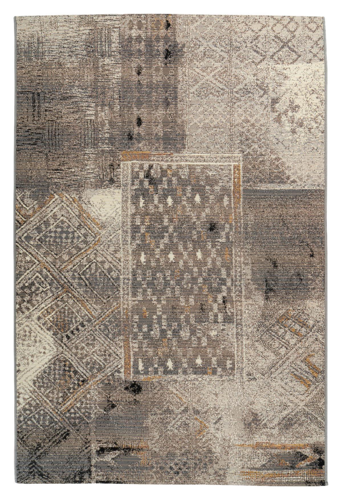 Outdoorteppich My Gobelina - Beige/Grau, Design, Textil (160/230cm) - Obsession