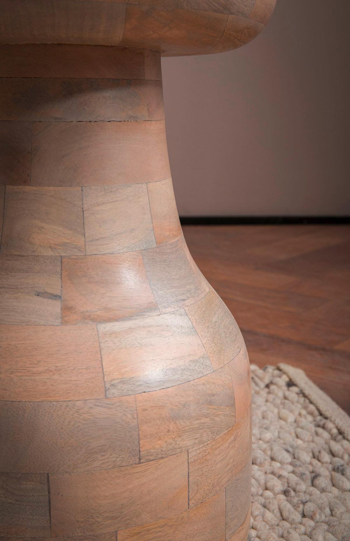 Beistelltisch Braun B: 30 Cm - Braun, Design, Holz (30/30/42,5cm) - Livetastic