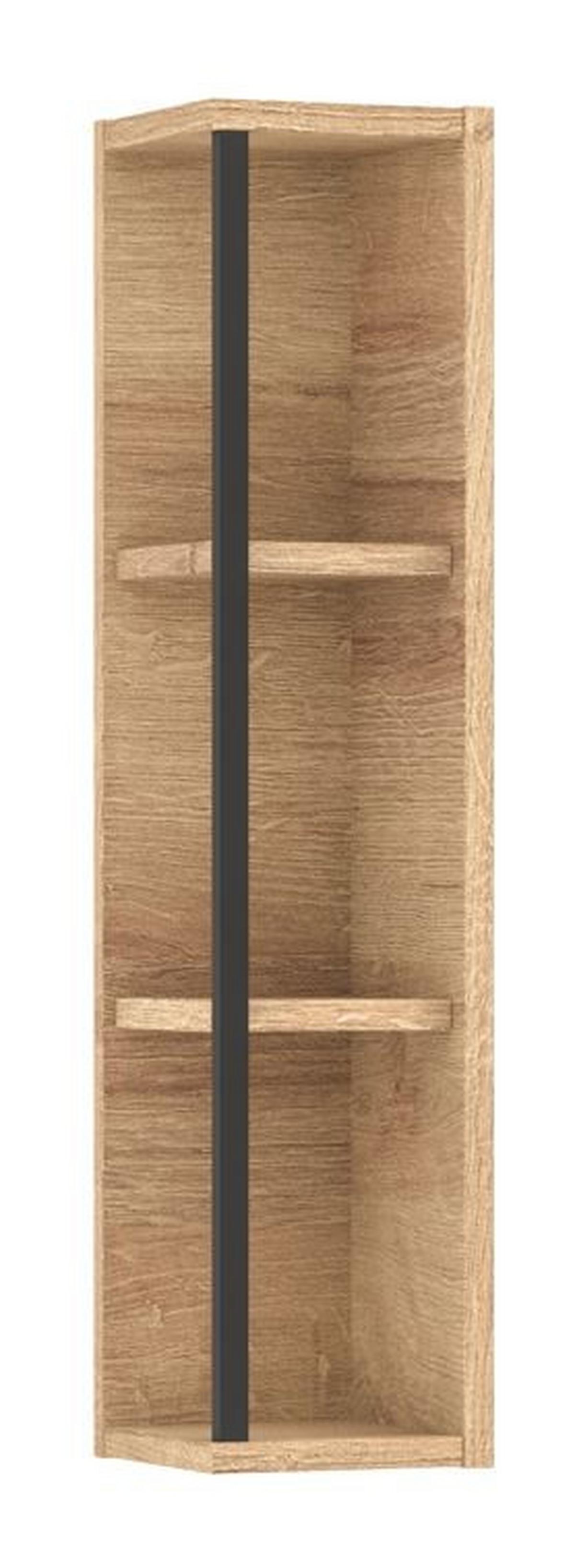 REGÁL BAVELLI -EXKLUSIV- - barvy dubu, Konvenční, kompozitní dřevo (15/70/20cm)