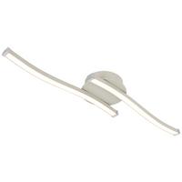 LED-Deckenleuchte Charlie *ph* - Sandfarben/Chromfarben, Basics, Kunststoff/Metall (12/55/6,5cm) - Luca Bessoni