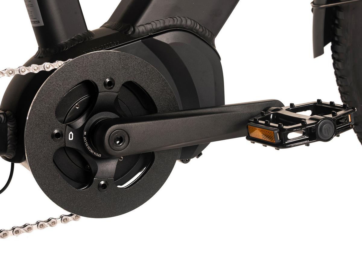 E-citybike 26 Zoll Schwarz - Schwarz, LIFESTYLE, Metall (180/70/100cm)