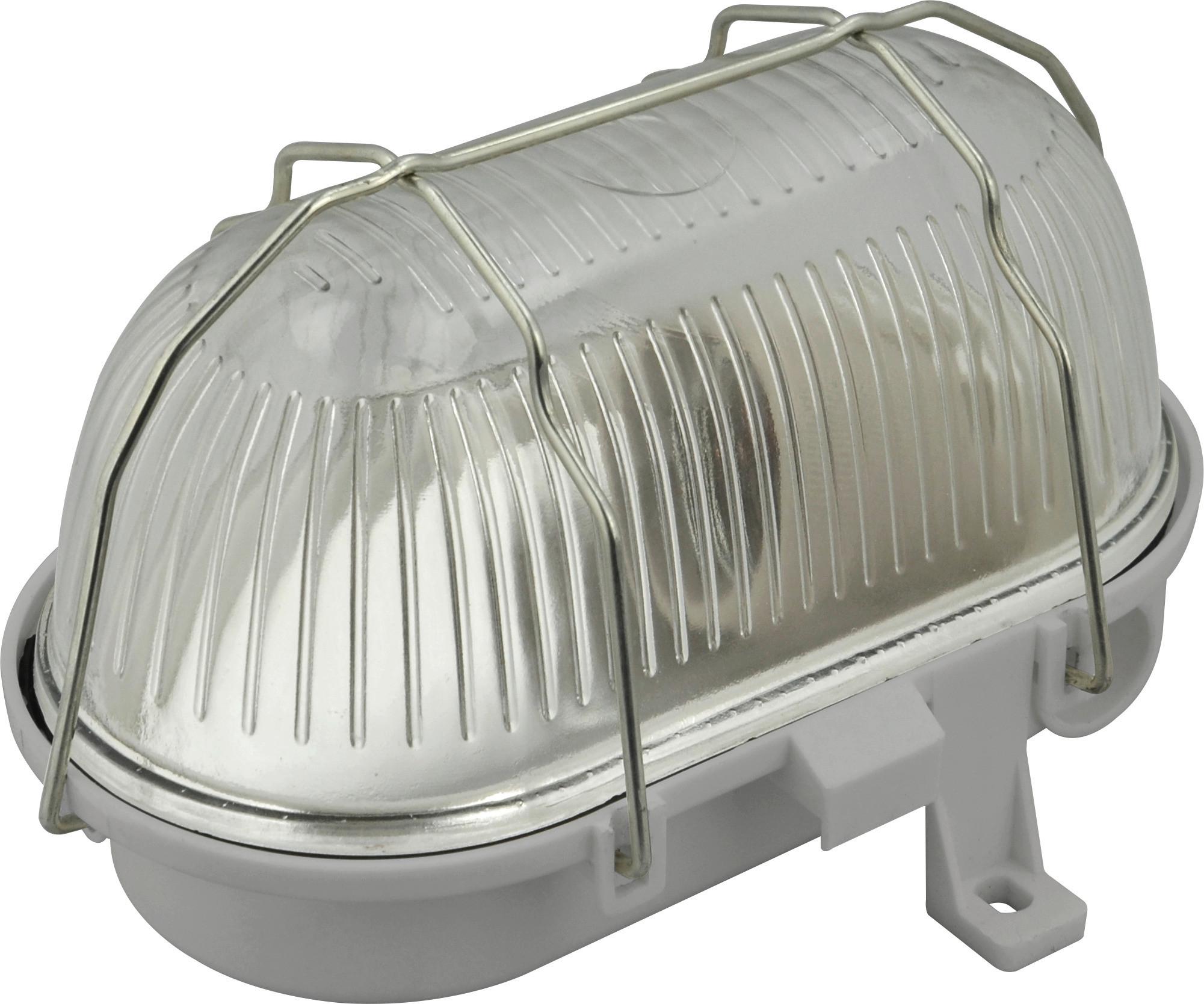 LED-Wandleuchte 1-Flammig, für In- und Outdoor - Grau, Basics, Glas/Kunststoff (17.5/12.5/11cm)