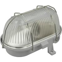 LED-Wandleuchte 1-Flammig, für In- und Outdoor - Grau, Basics, Glas/Kunststoff (17.5/12.5/11cm)