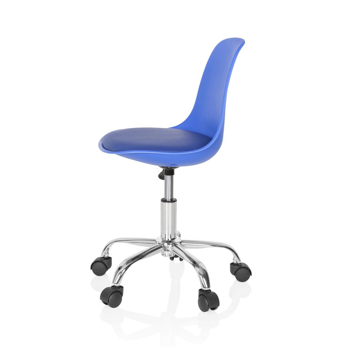 Jugenddrehstuhl Fancy II Blau - Blau, Basics, Kunststoff (40/72-82/44cm) - MID.YOU
