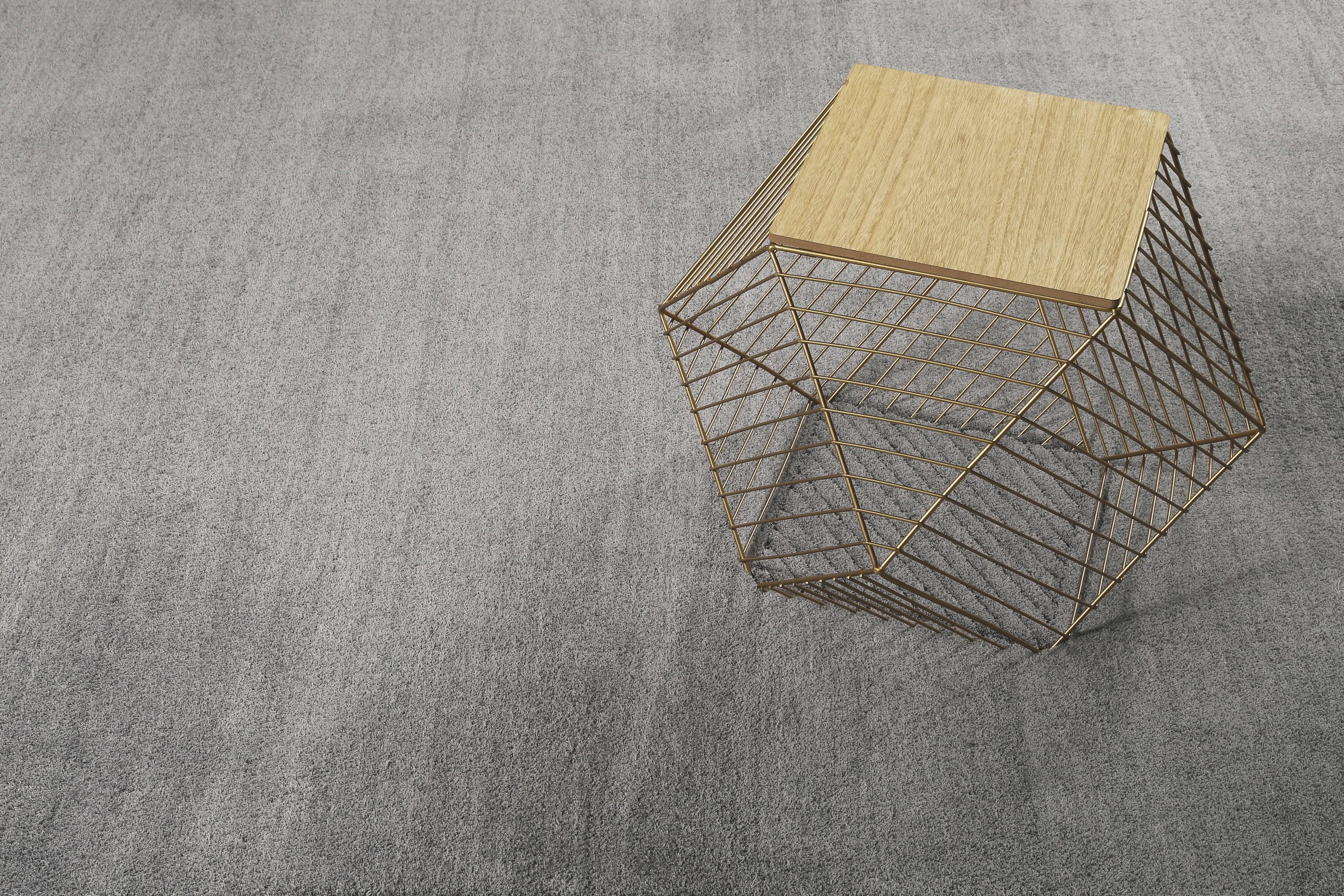 Hochflor Teppich Grau Loft 130x190 cm - Grau, KONVENTIONELL, Textil (130/190cm) - Esprit