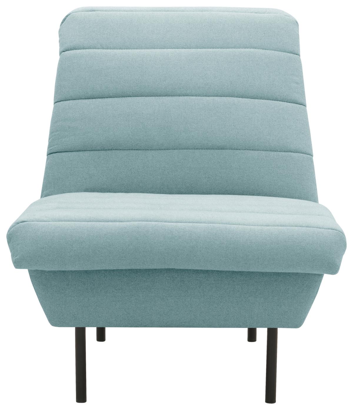 Sessel Looks Ix - Mintgrau/Schwarz, Design, Textil (72/92/103cm) - LOOKS by W.Joop