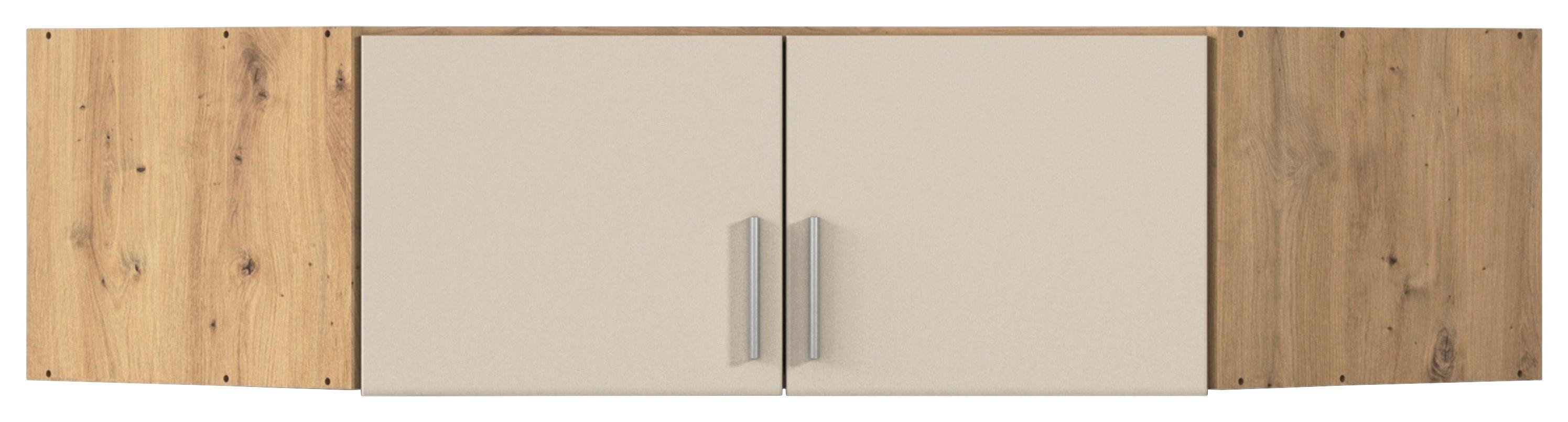 Aufsatzschrank Celle Matt Champagne B: 117 cm