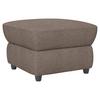 Polsterhocker Boston Taupe Chenille - Taupe/Schwarz, KONVENTIONELL, Textil (68/45/68cm) - Livetastic