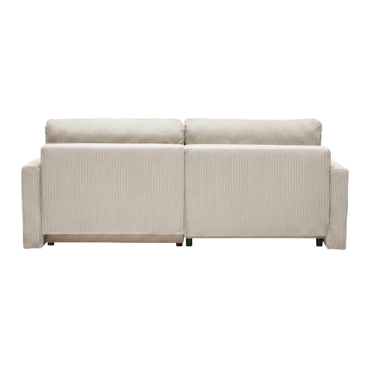 Rohová sedačka DAVE, obojstranná,béžový menčester - béžová, Modern, textil (227/146cm) - Based