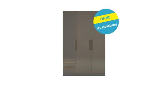 Kleiderschrank Unit 3trg. Normalhöhe - KONVENTIONELL (137/210/58,3cm) - Ondega
