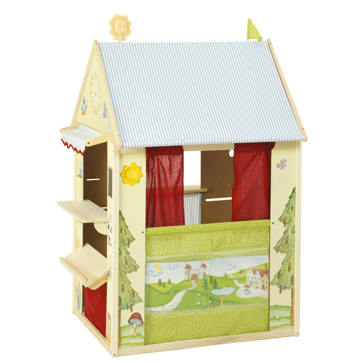 Kaufladen 6962 - Multicolor/Naturfarben, Basics, Holz/Holzwerkstoff (82,5/128/94,5cm) - Roba