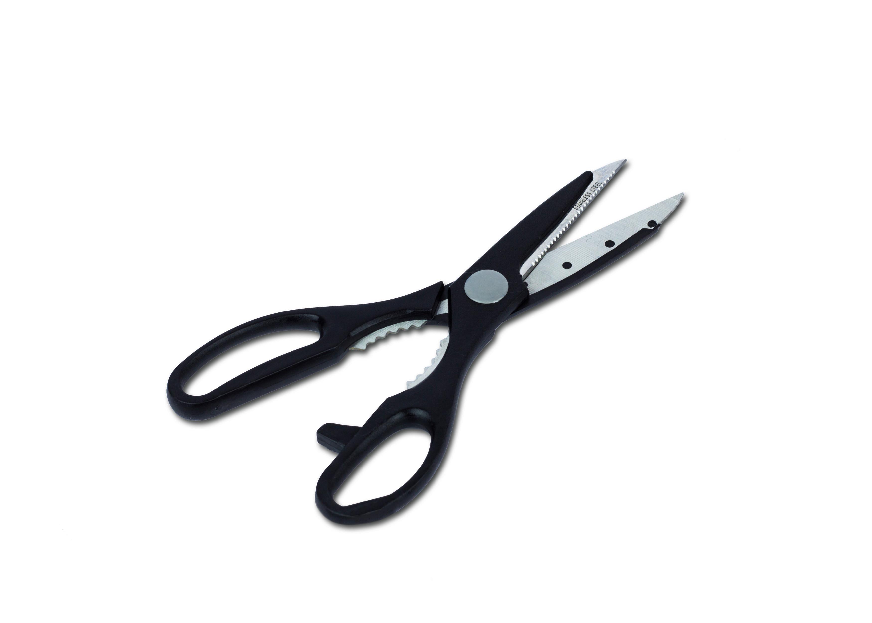 Olló Fekete - Konventionell, fém (21/8/1cm)