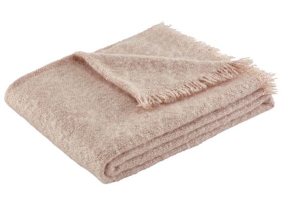 Deka Mohair - růžová, Romantický / Rustikální, textil (130/170cm) - Mömax modern living Deka Mohair - růžová, Romantický / Rustikální, textil (130/170cm) - Mömax modern living