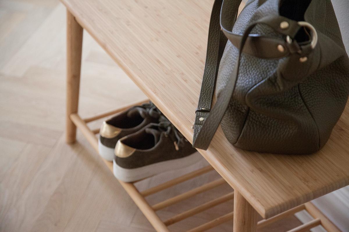 Schuhbank Noble 4168002 - Naturfarben, ROMANTIK / LANDHAUS, Holz (90/45/35cm) - MID.YOU