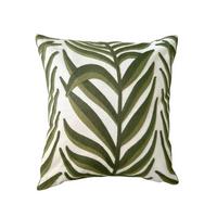 DEKORAČNÝ VANKÚŠ PALME - zelená, Modern, textil (45/45cm)
