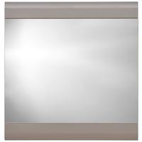 Garderobenspiegel Auris Bxh: 85x90 Cm Teilverrahmt Grau - Grau, MODERN (85/90/2cm) - Luca Bessoni
