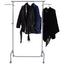 Kleiderwagen Frank - Chromfarben/Schwarz, Basics, Kunststoff/Metall (75/103-165/42cm) Kleiderwagen Frank - Chromfarben/Schwarz, Basics, Kunststoff/Metall (75/103-165/42cm)