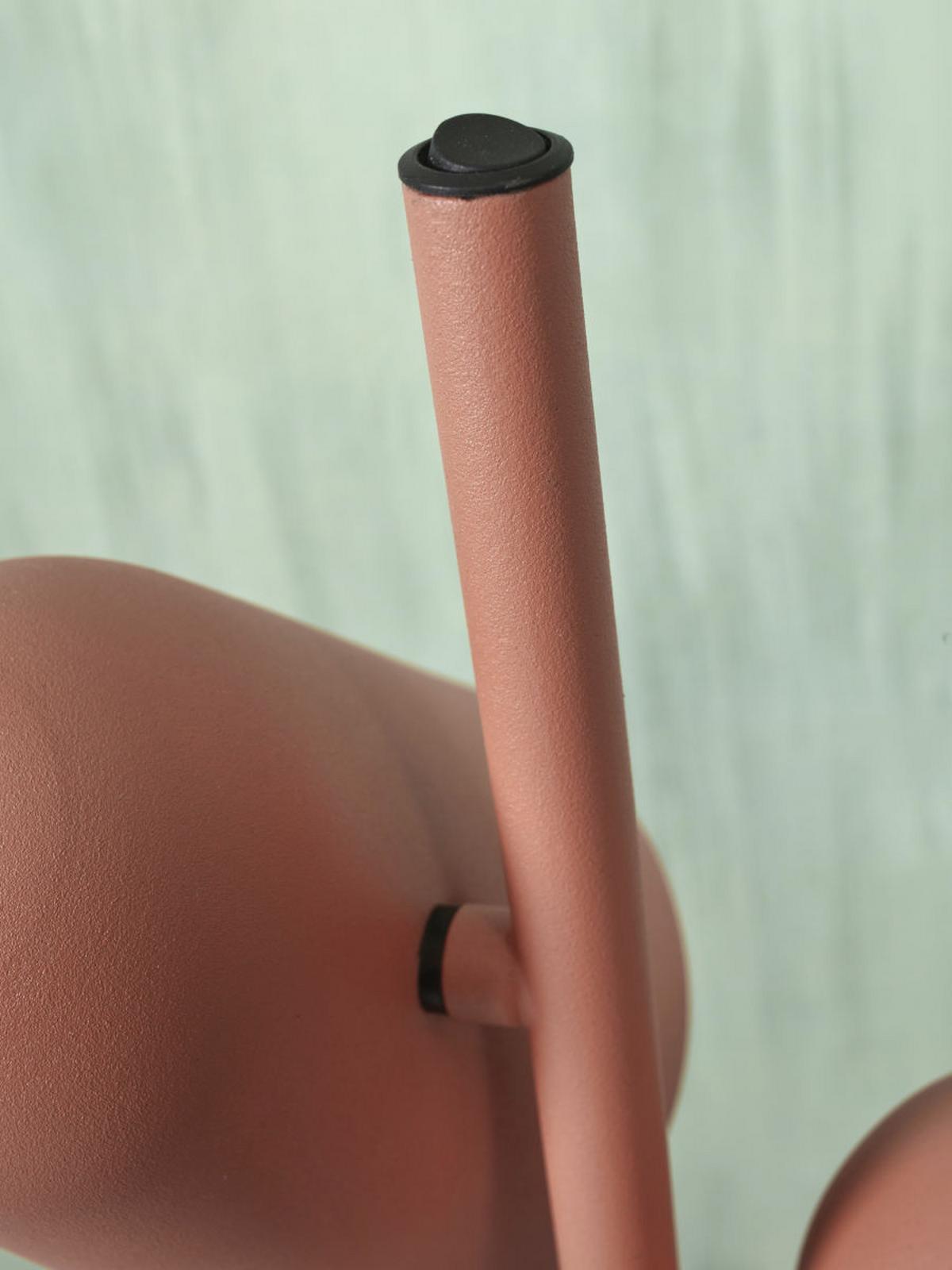 Stehlampe Salamanca Terra Cotta mit Schalter - Terracotta, Basics, Metall (28/145cm) - It's about Romi