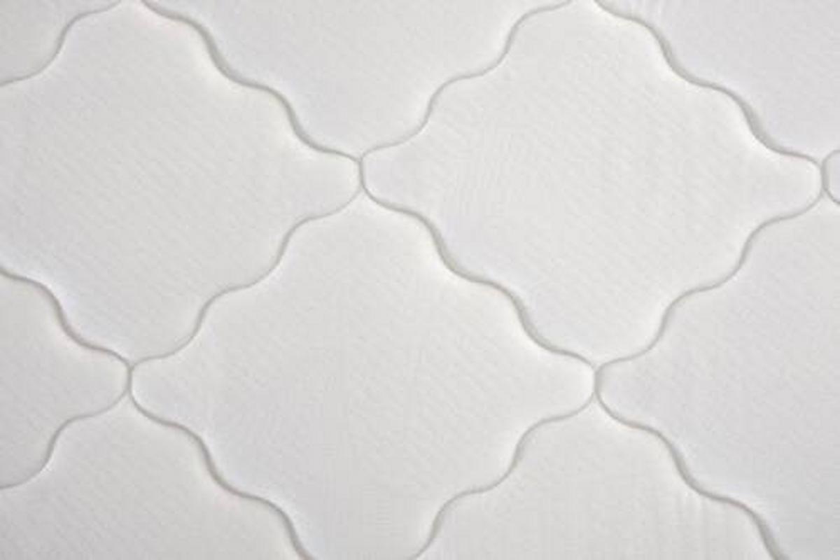 Viscomatratze Boxlike Wave 100x200 cm H2/H3 H: 30 cm - Weiß, Basics, Textil (100/200cm) - MID.YOU