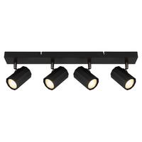 Strahler 57918-4b James - Schwarz, Design, Metall (53/6/14,5cm) - Globo