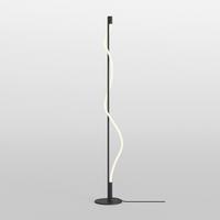 Stehleuchte Tau - Schwarz/Weiß, Trend, Metall (22/150cm) - MAYTONI