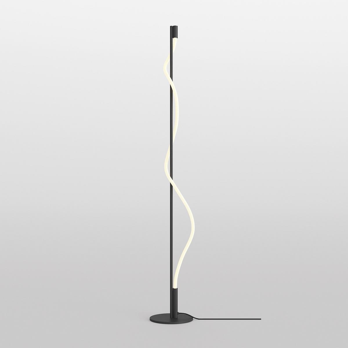 Stehleuchte Tau - Schwarz/Weiß, Trend, Metall (22/150cm) - MAYTONI