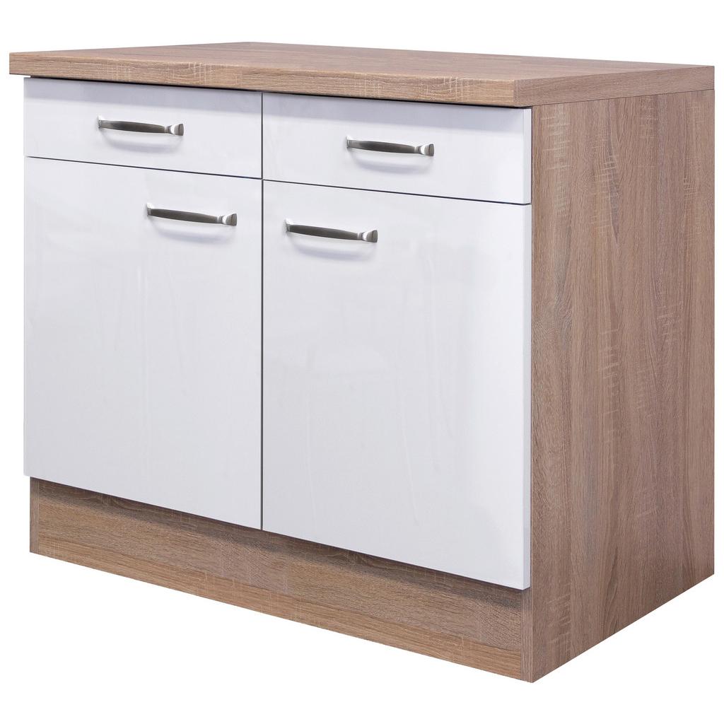 Küchenunterschrank Valero Us 100cm Sonoma Eiche Dekor