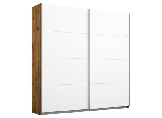 Schwebetürenschrank Belluno 181 cm Wotan/ Weiß - Eichefarben/Weiß, MODERN, Holzwerkstoff (181/210/62cm) Schwebetürenschrank Belluno 181 cm Wotan/ Weiß - Eichefarben/Weiß, MODERN, Holzwerkstoff (181/210/62cm)