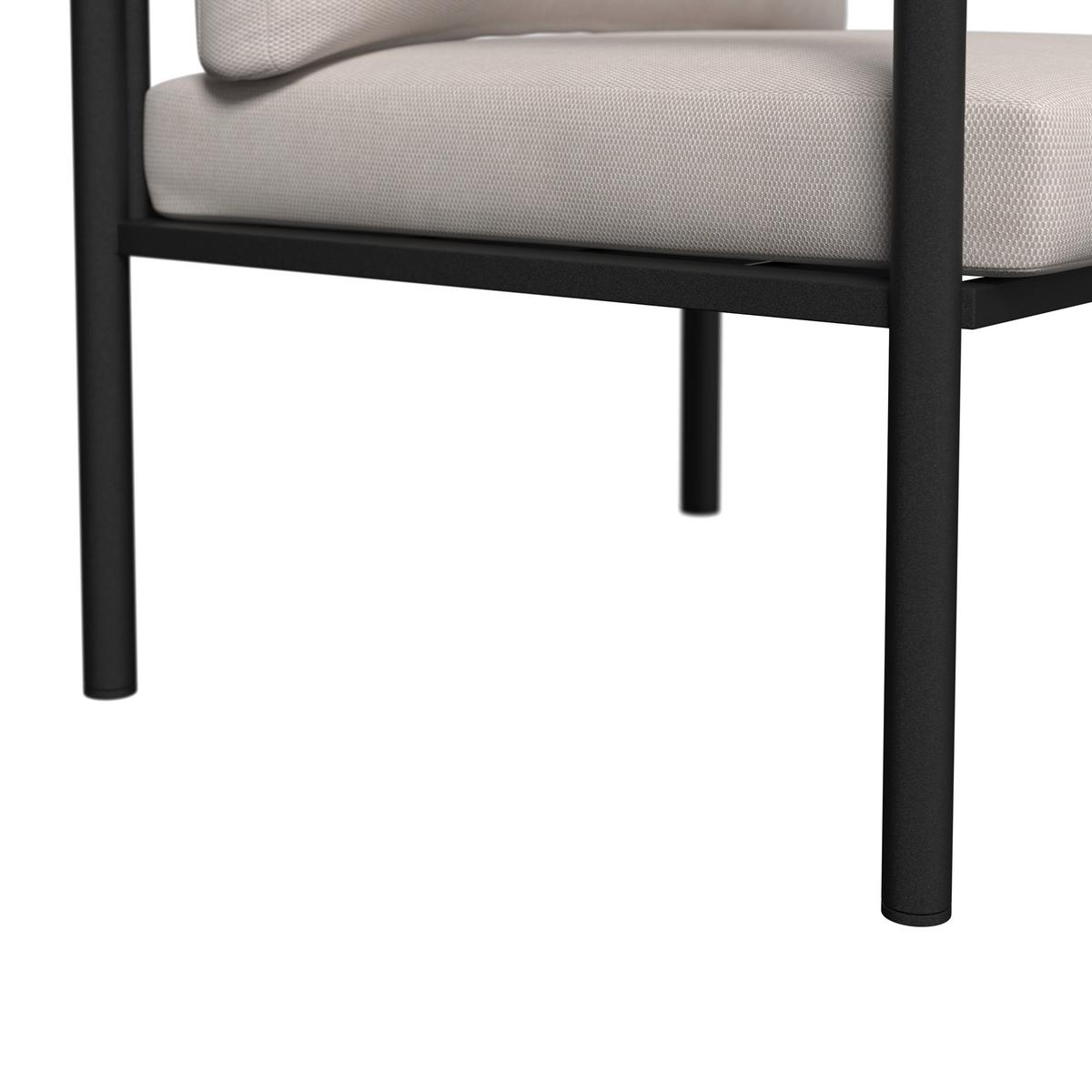 Loungegarnitur Tampa - Braun, MODERN, Holz/Textil (135,5/82/68cm) - Beldano