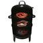 Smoker Bbw 3in1 - Schwarz, MODERN, Metall (40/40/80cm) Smoker Bbw 3in1 - Schwarz, MODERN, Metall (40/40/80cm)