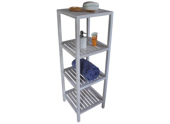 Badezimmerregal Classic B: 36 cm White Wash - Weiß, Basics, Holz (36/112/36cm) Badezimmerregal Classic B: 36 cm White Wash - Weiß, Basics, Holz (36/112/36cm)